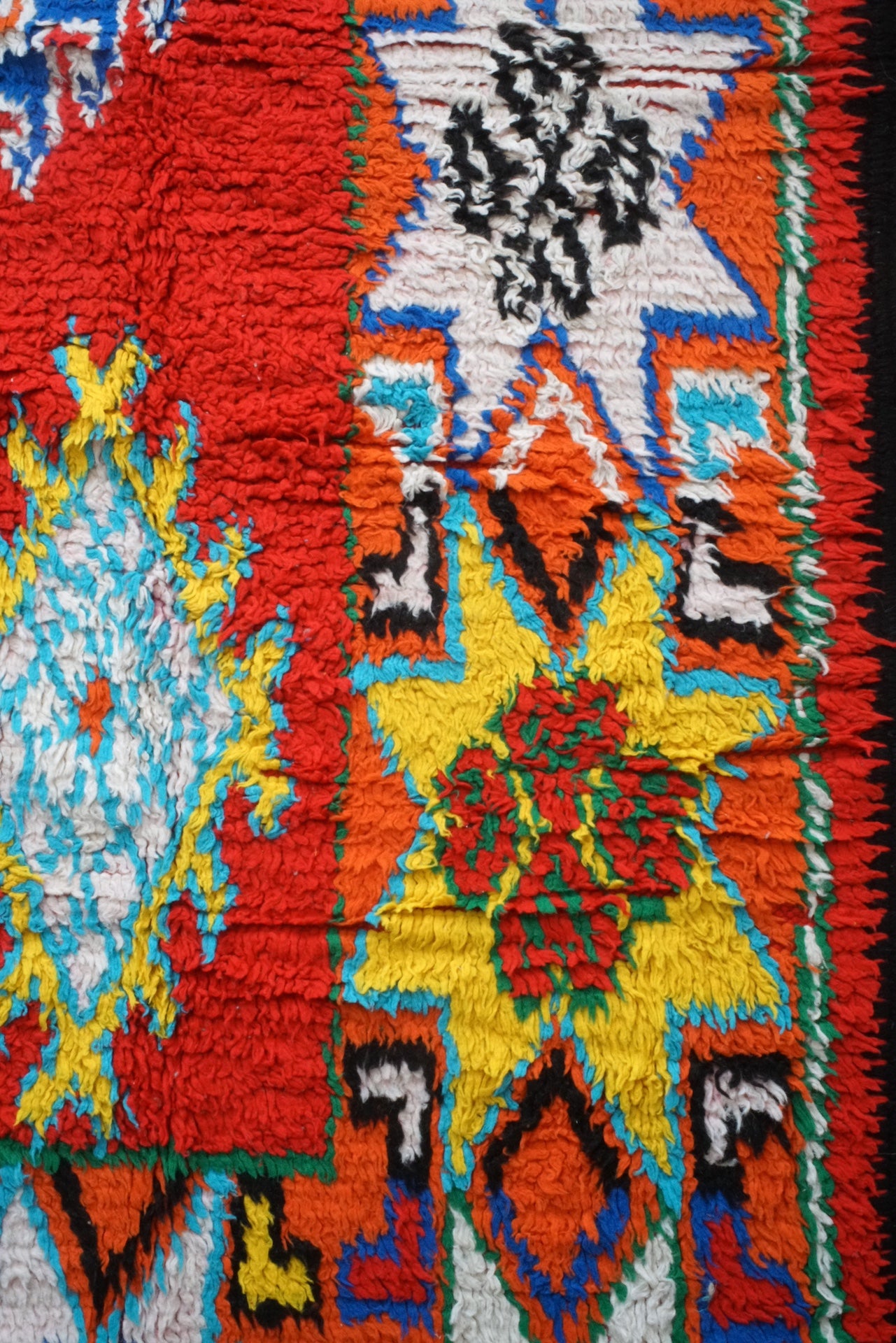 Marokkolainen vintage Khenifra berbermatto 385x175