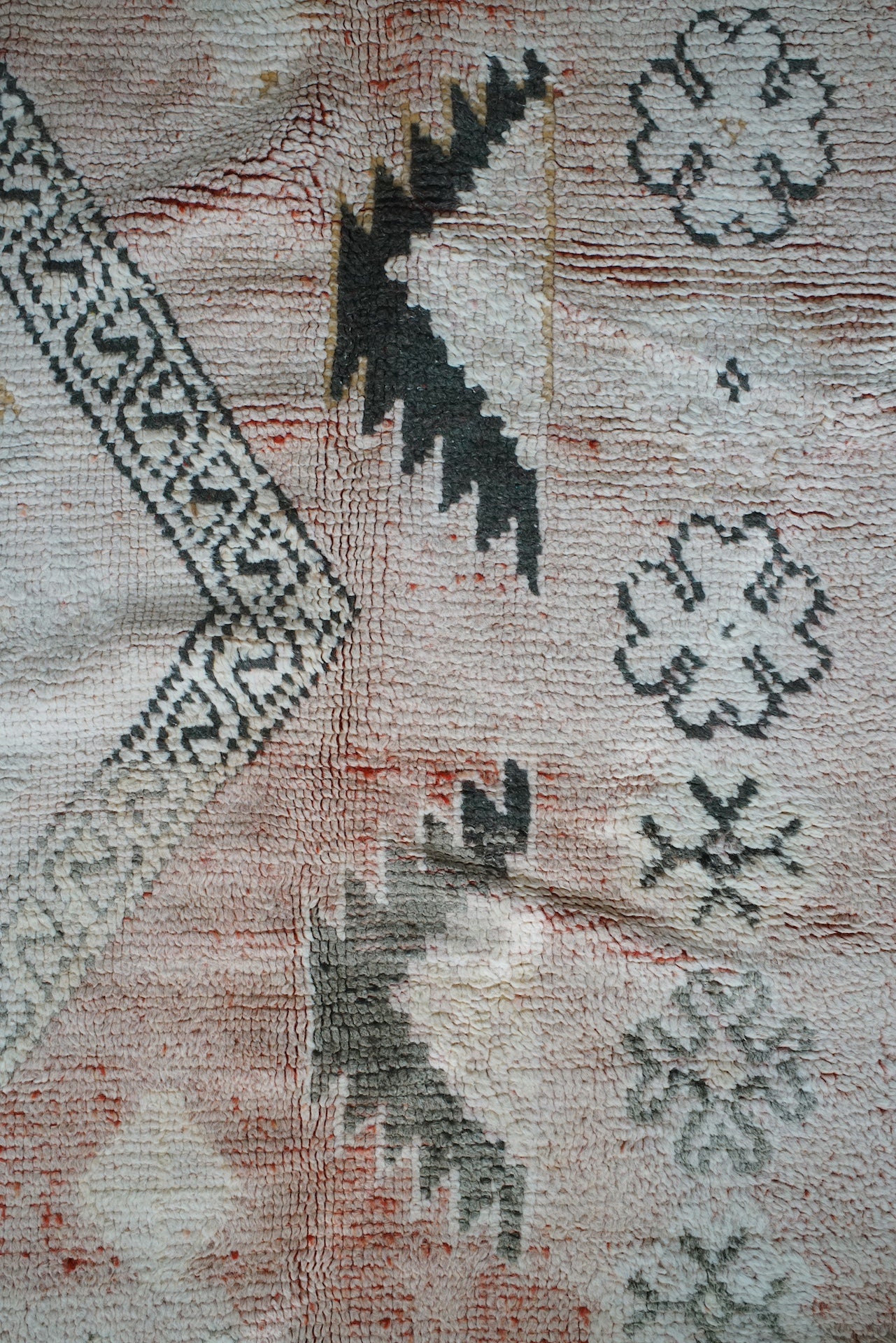 Marokkolainen vintage Azilal berbermatto 250x165