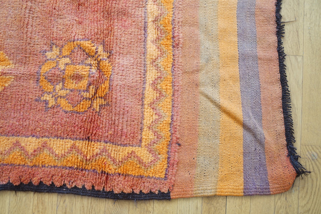 Marokkolainen vintage Sid L'Mokhtar berbermatto 309x142
