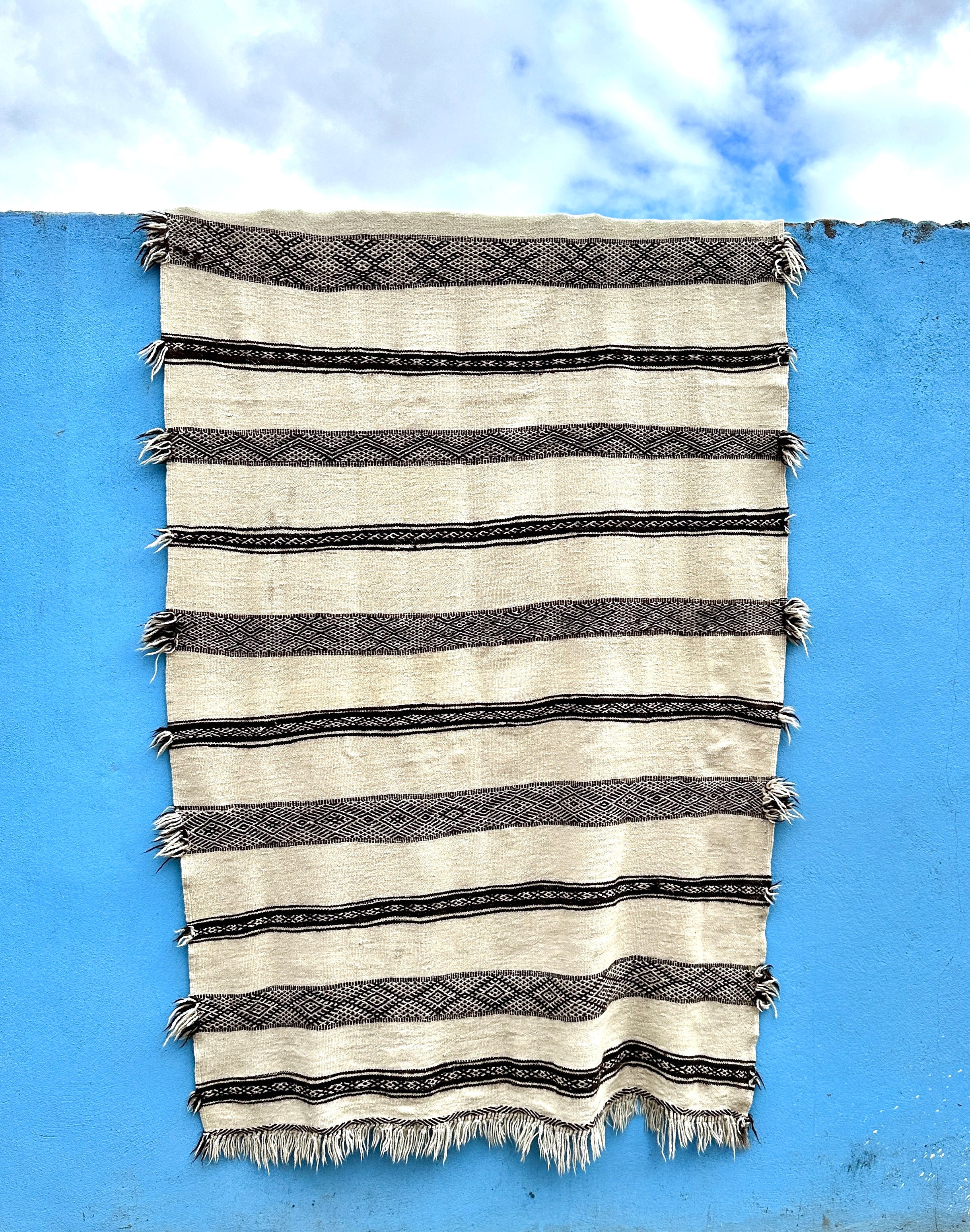 Marokkolainen vintage Taznakht berbermatto 315x140