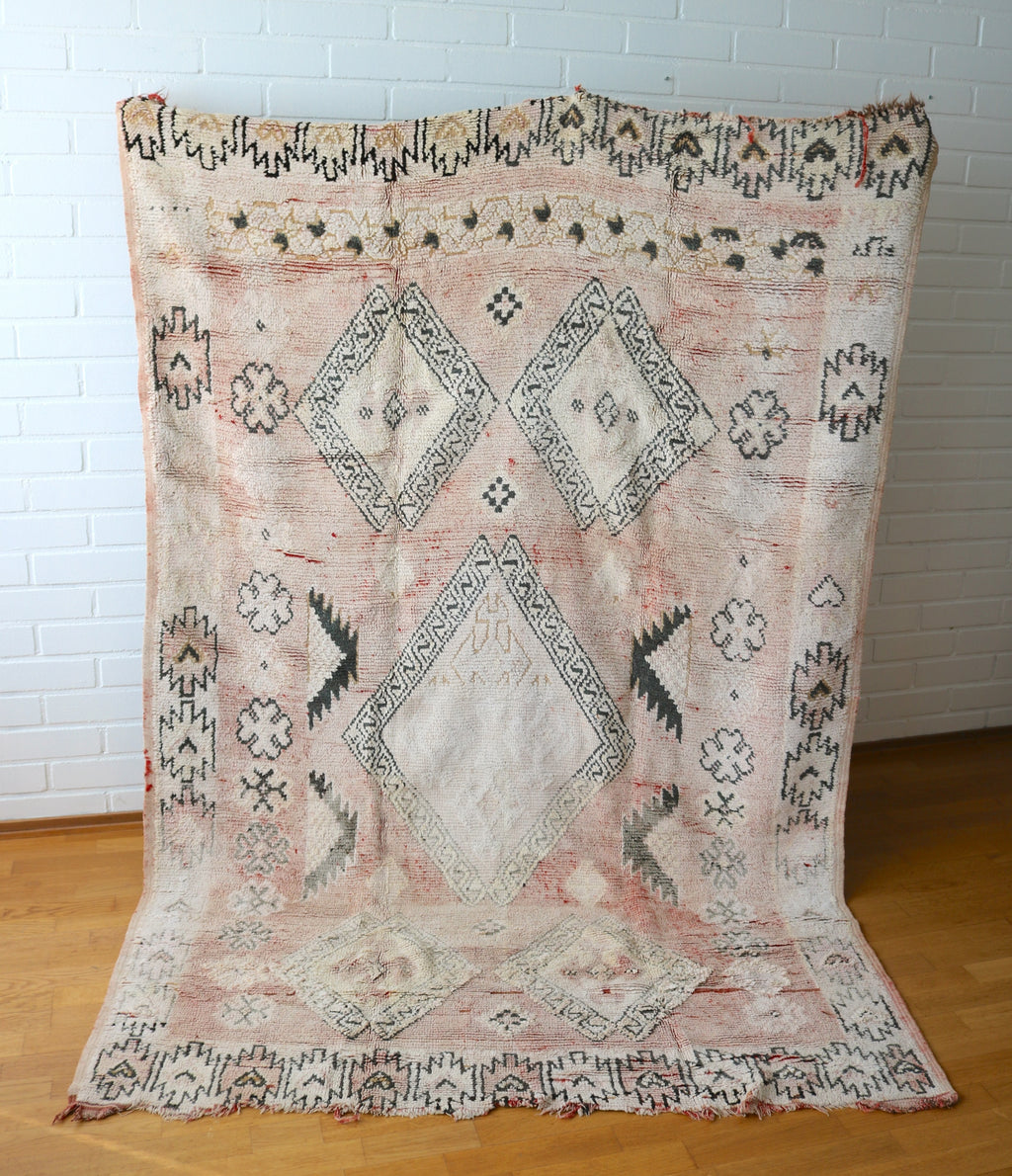 Marokkolainen vintage Azilal berbermatto 250x165