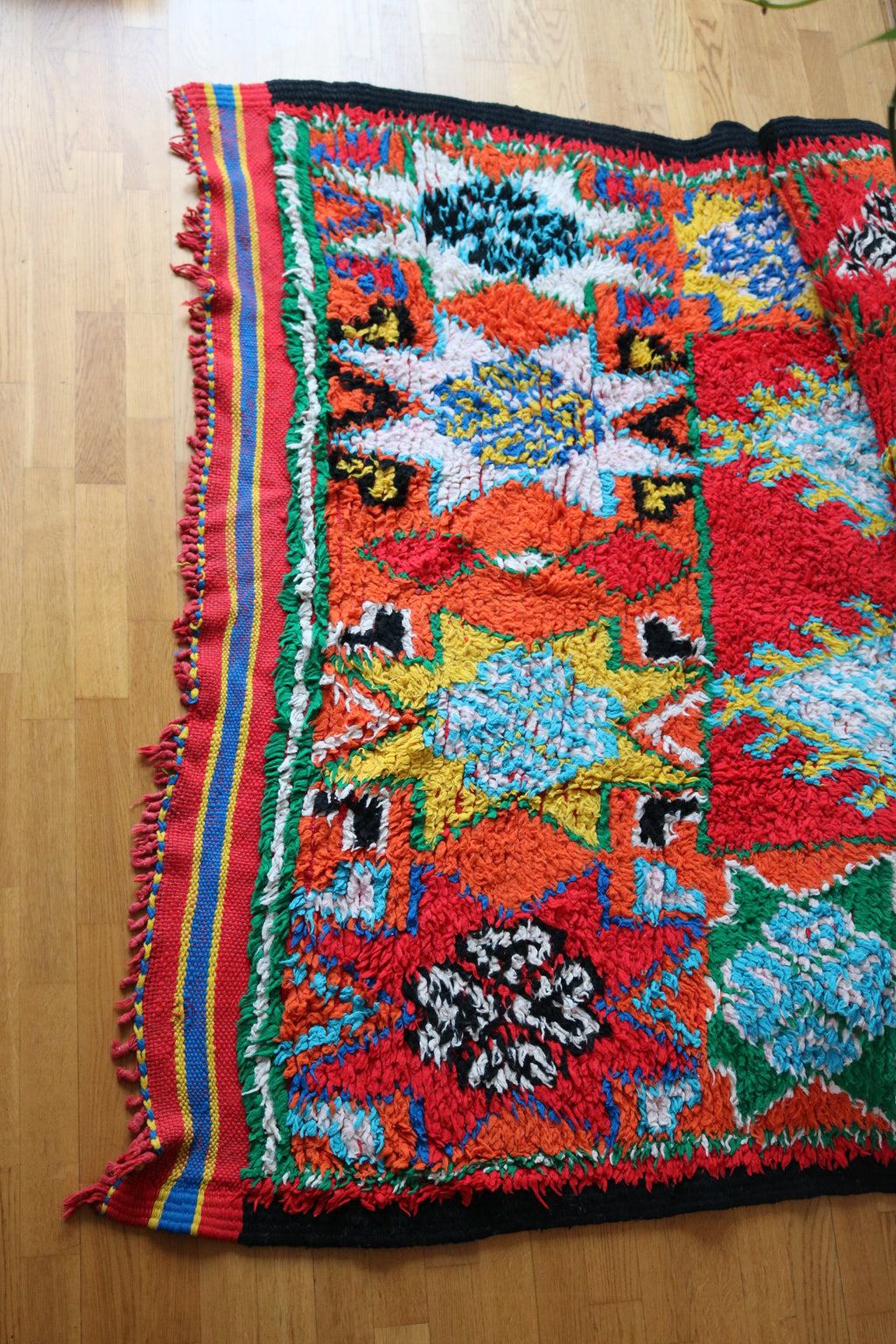 Marokkolainen vintage Khenifra berbermatto 385x175