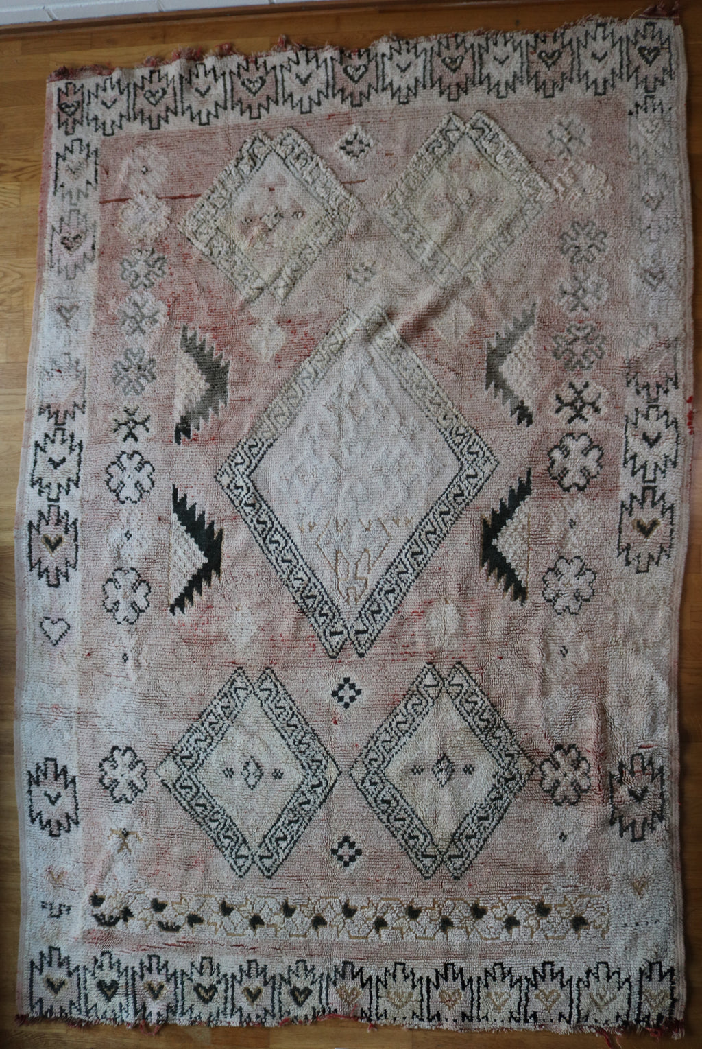 Marokkolainen vintage Azilal berbermatto 250x165