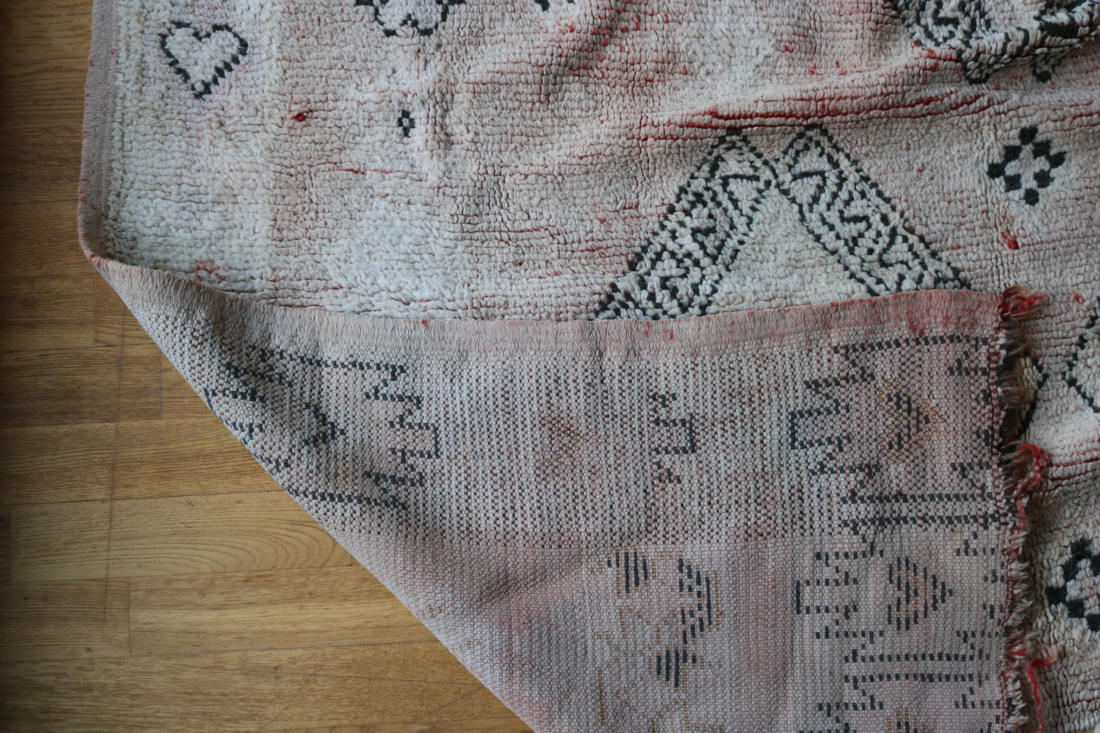 Marokkolainen vintage Azilal berbermatto 250x165