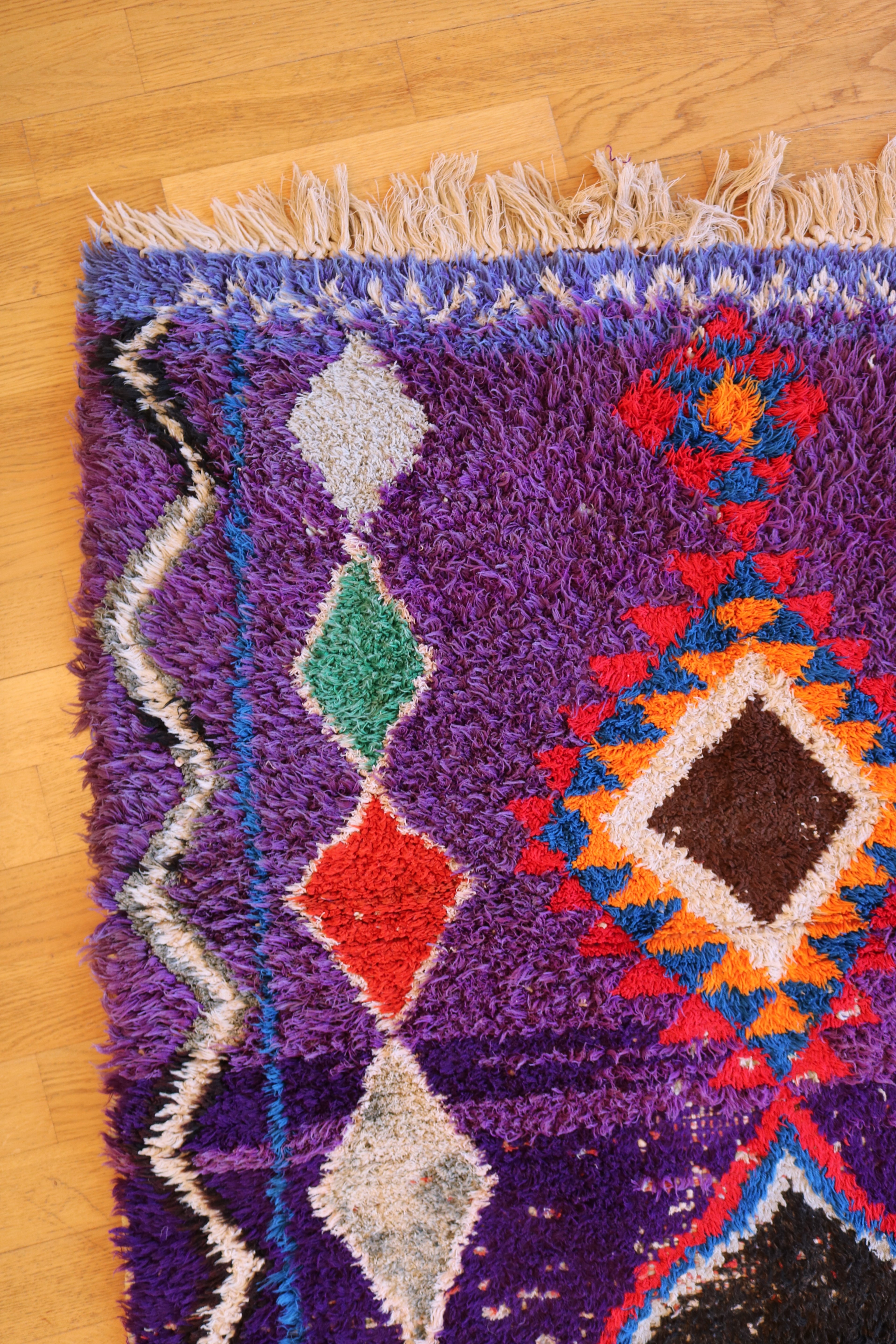 Marokkolainen vintage Azilal berbermatto 157x97