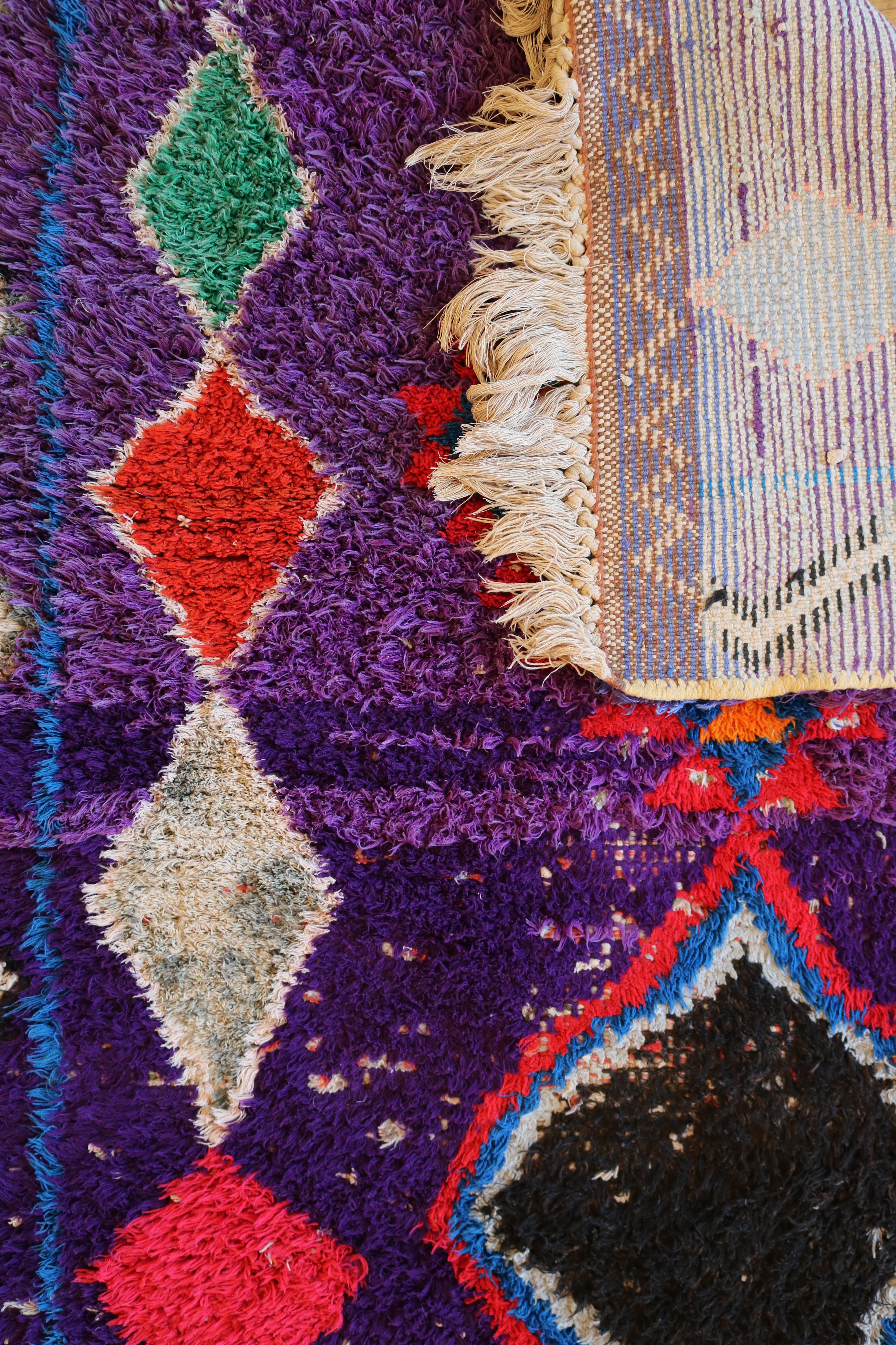 Marokkolainen vintage Azilal berbermatto 157x97